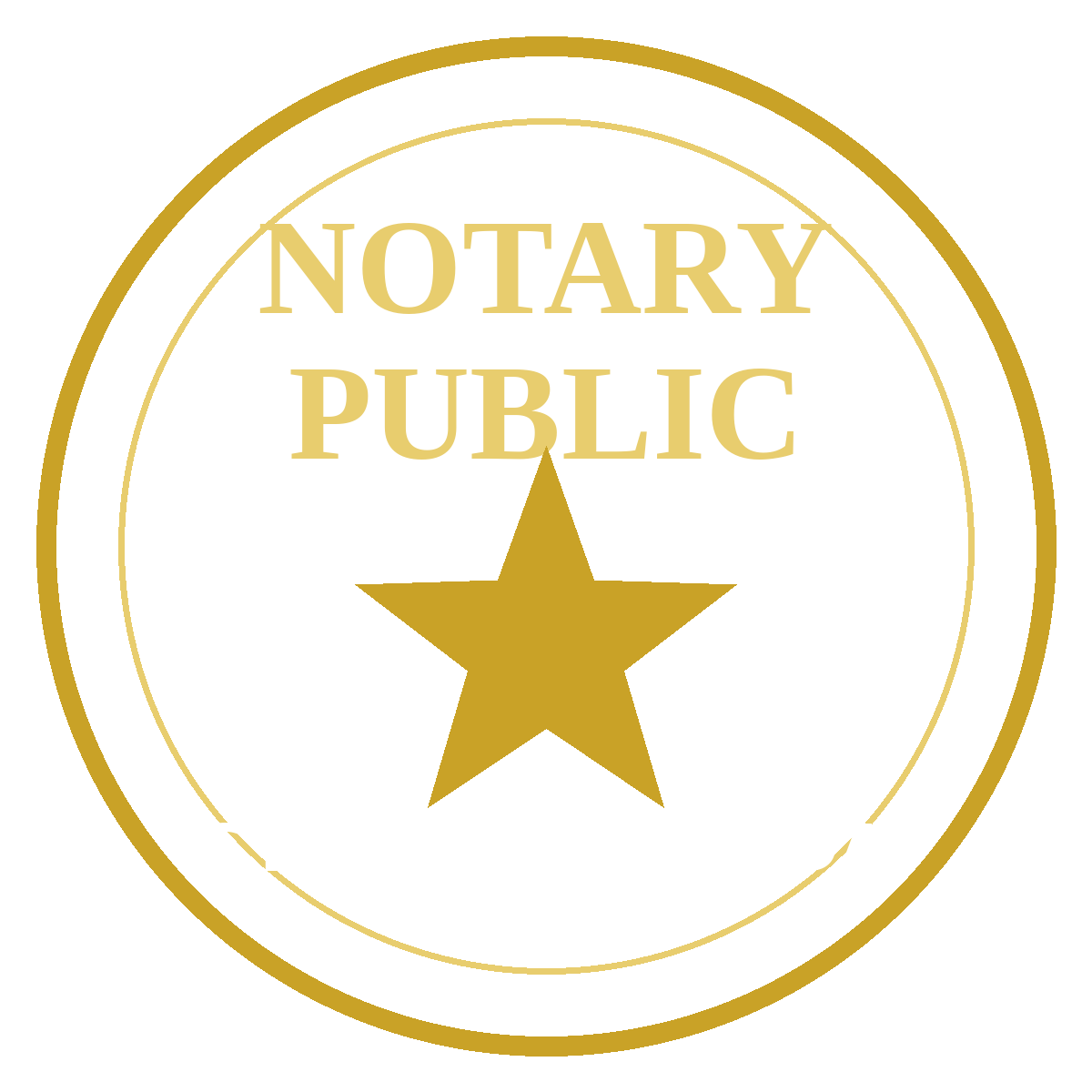 Trusted Witness Notary Public seal